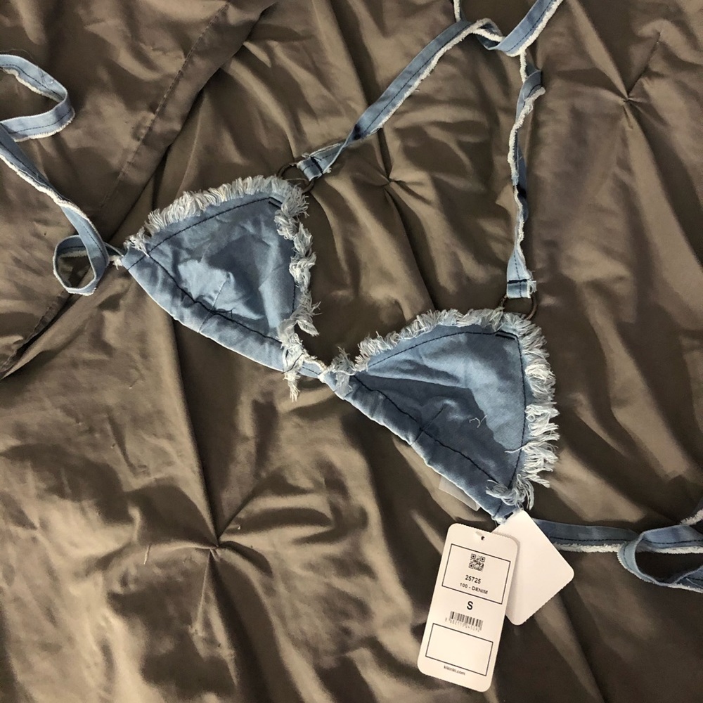 Jean-Like Bra Top